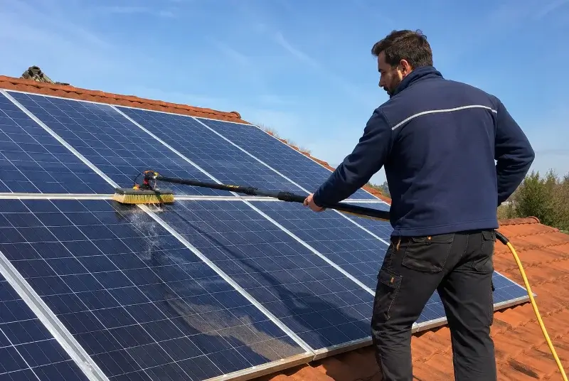 Nettoyage et entretien de panneaux solaires à Sévérac