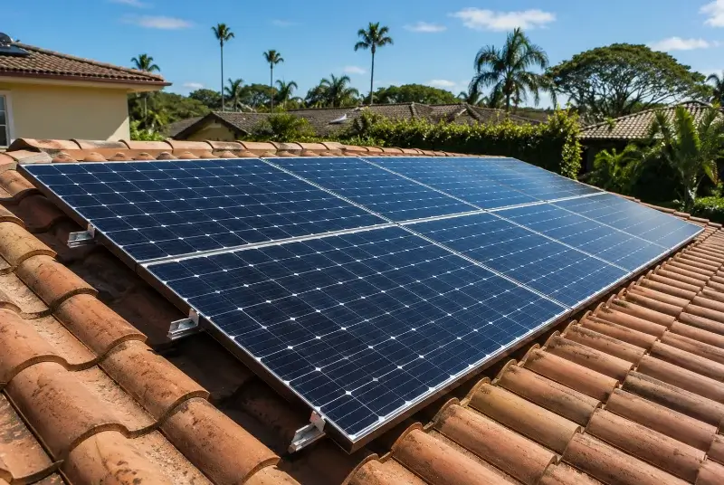 Installation de panneaux solaires à Sévérac